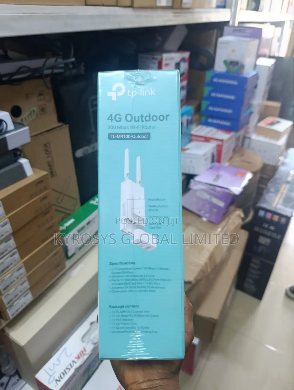 Tplink 300mbps 4g Tl-Mr100 Outdoor Wifi Router