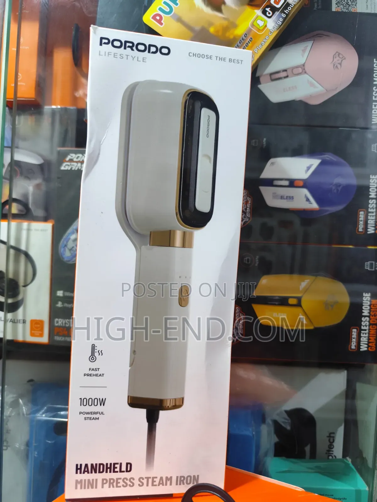 Porodo Handheld Mini Press Steam Iron
