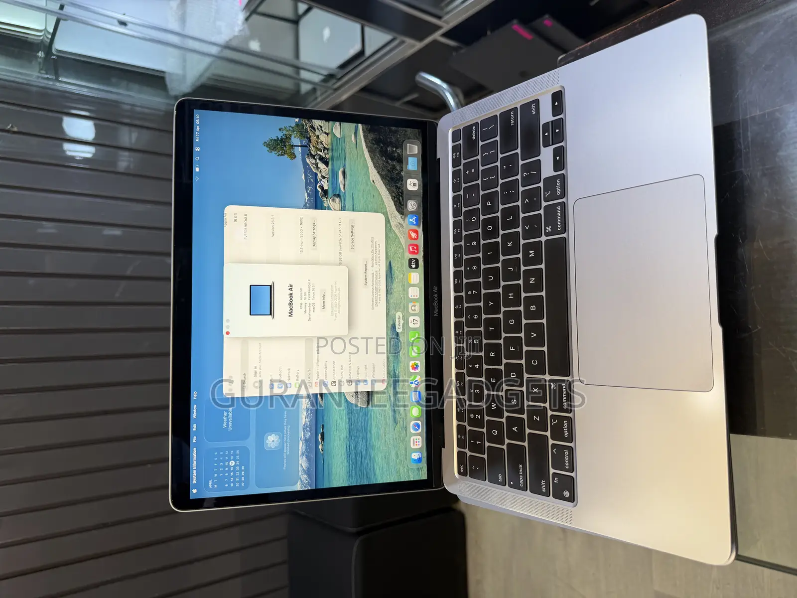 Laptop Apple MacBook Air 2020 M1 16GB Apple M1 SSD 256GB