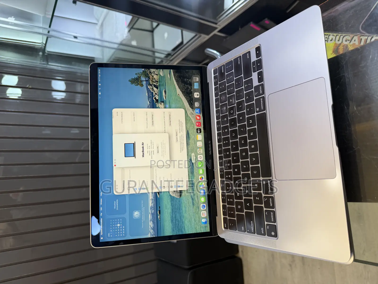 Laptop Apple MacBook Air 2020 M1 16GB Apple M1 SSD 256GB