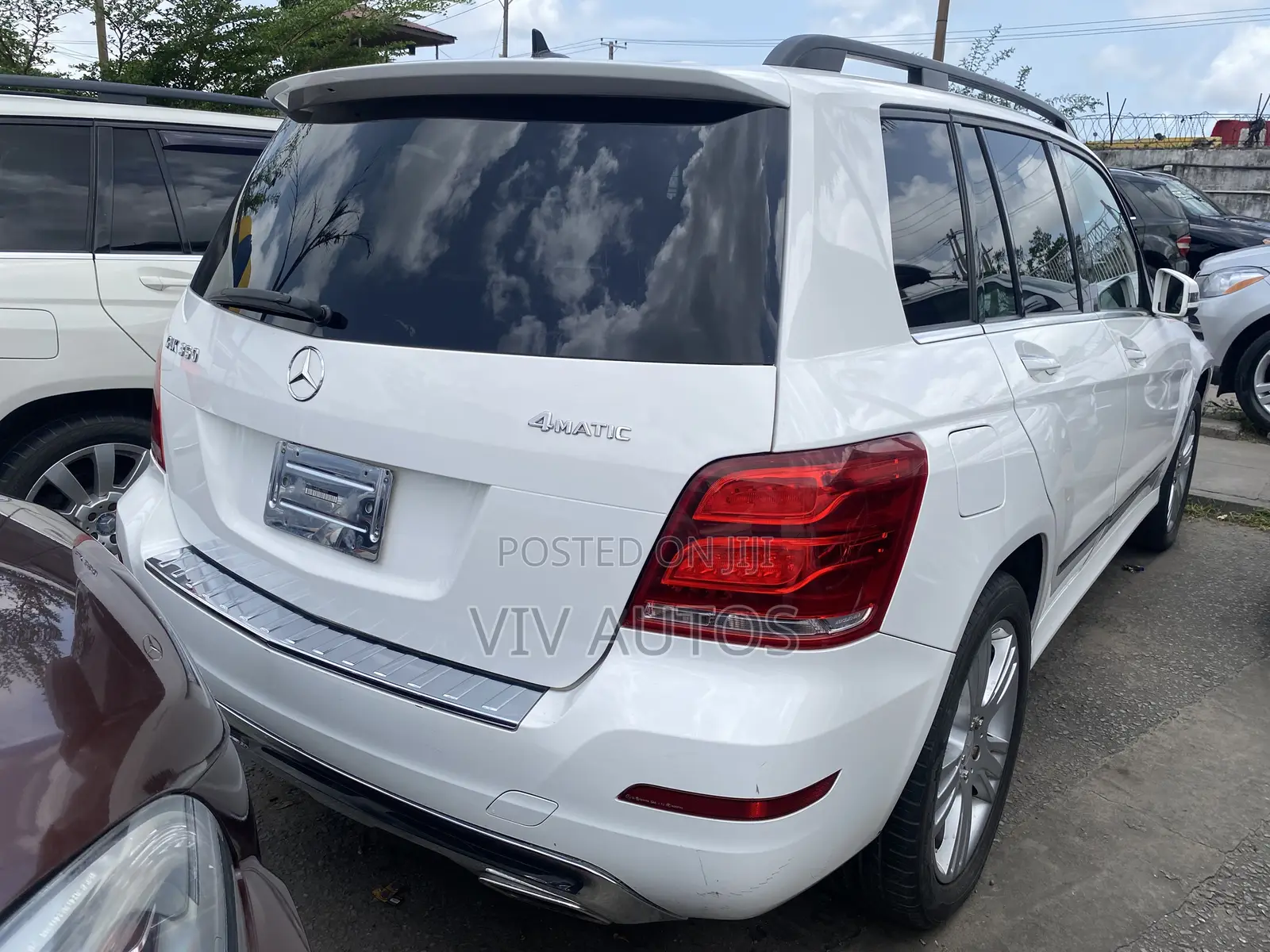 Mercedes-Benz GLK-Class 350 4MATIC 2014 White