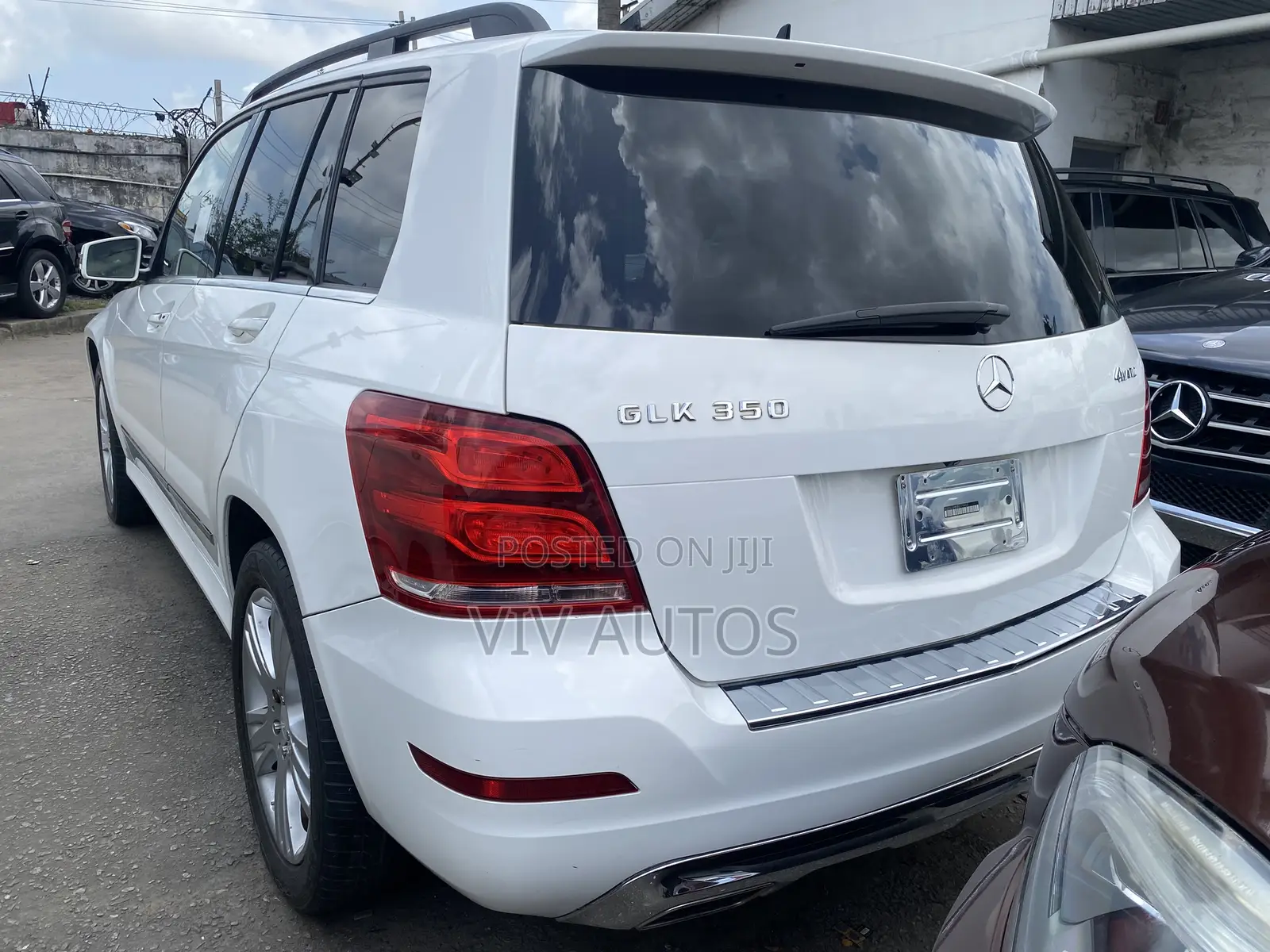 Mercedes-Benz GLK-Class 350 4MATIC 2014 White