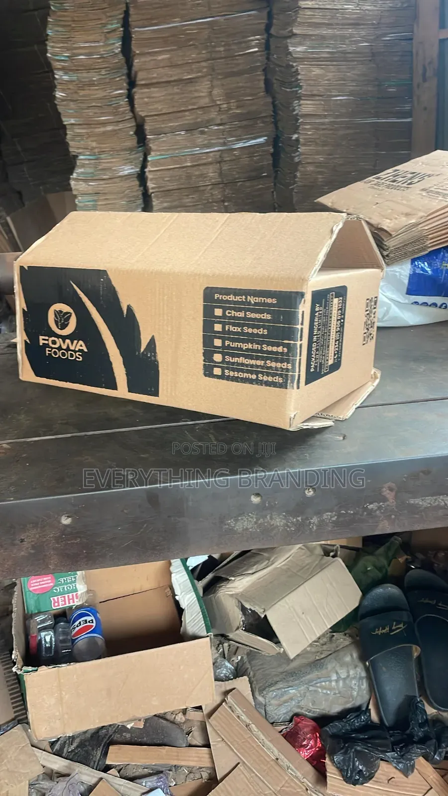 Branded Custom Brown Carton Box, 3ply Light Weight, For Storage