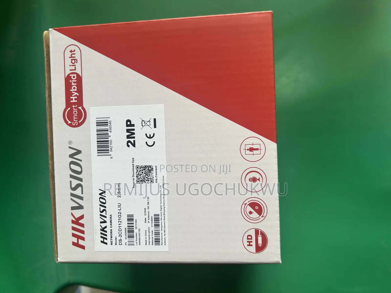 Hik Vision Ip Camera 2mp