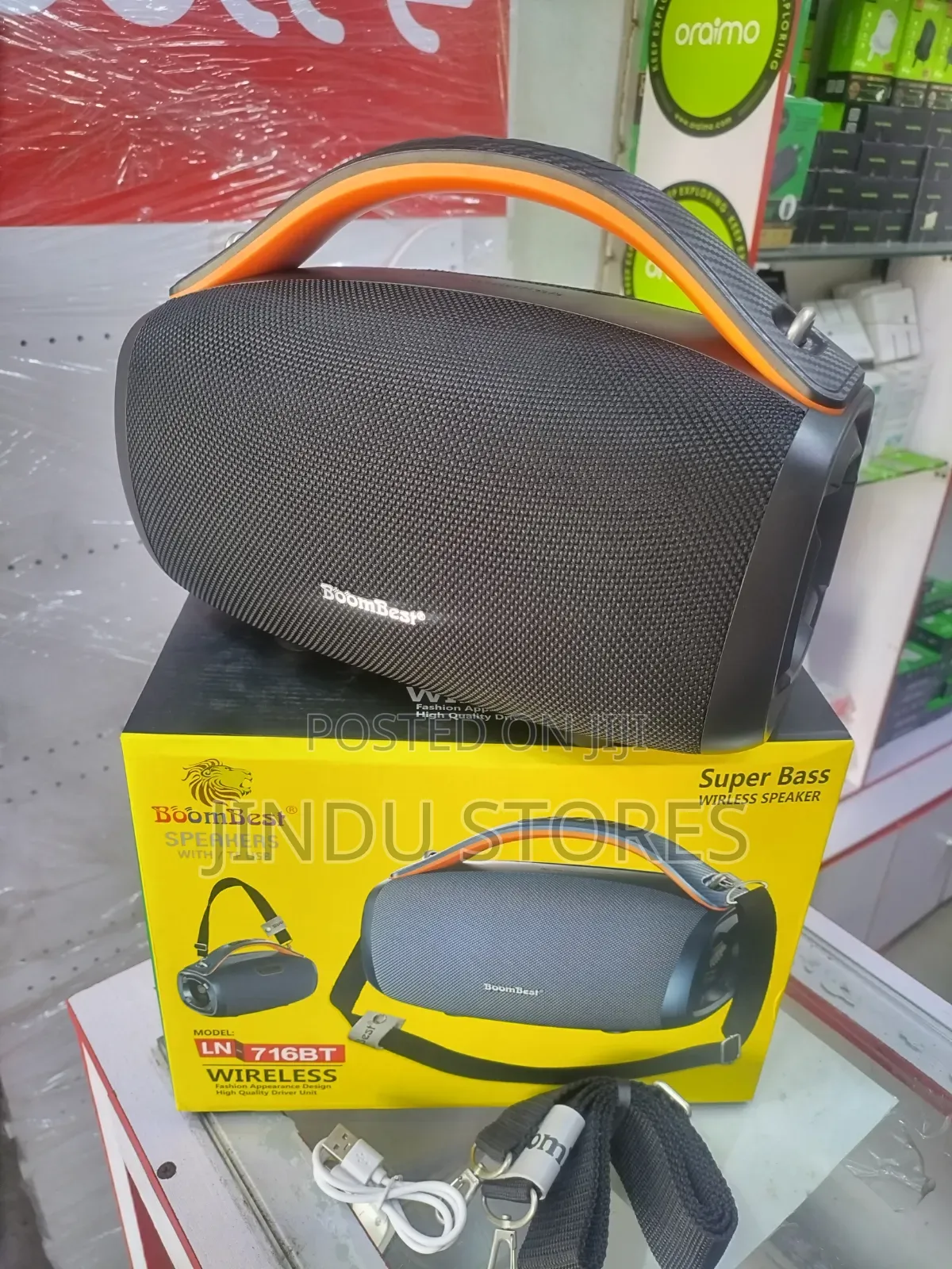 Original Boombest Super Bass Bluetooth Speaker Ln-716bt
