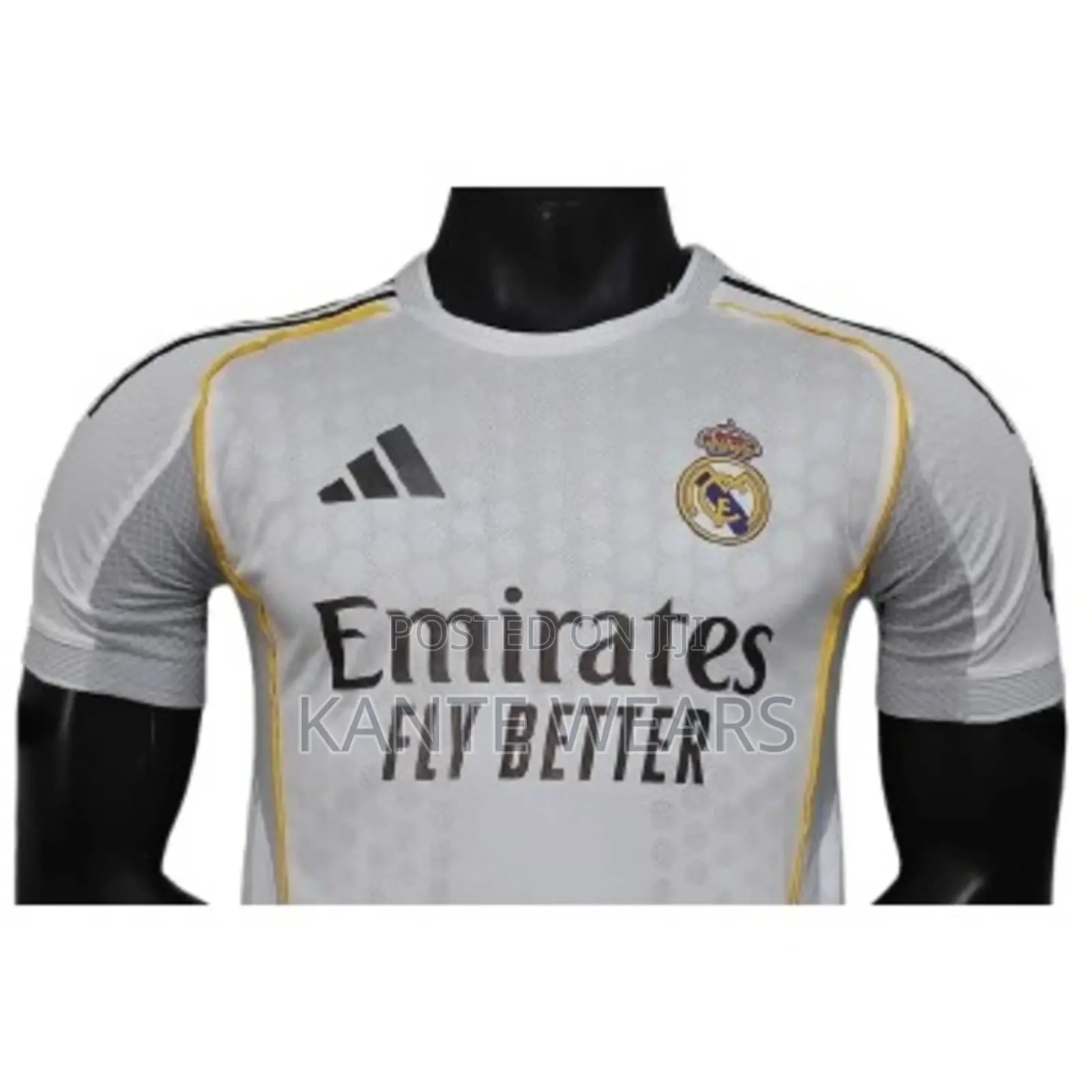 Adidas Real Madrid Player Grade 2025/2026 Home Jersey