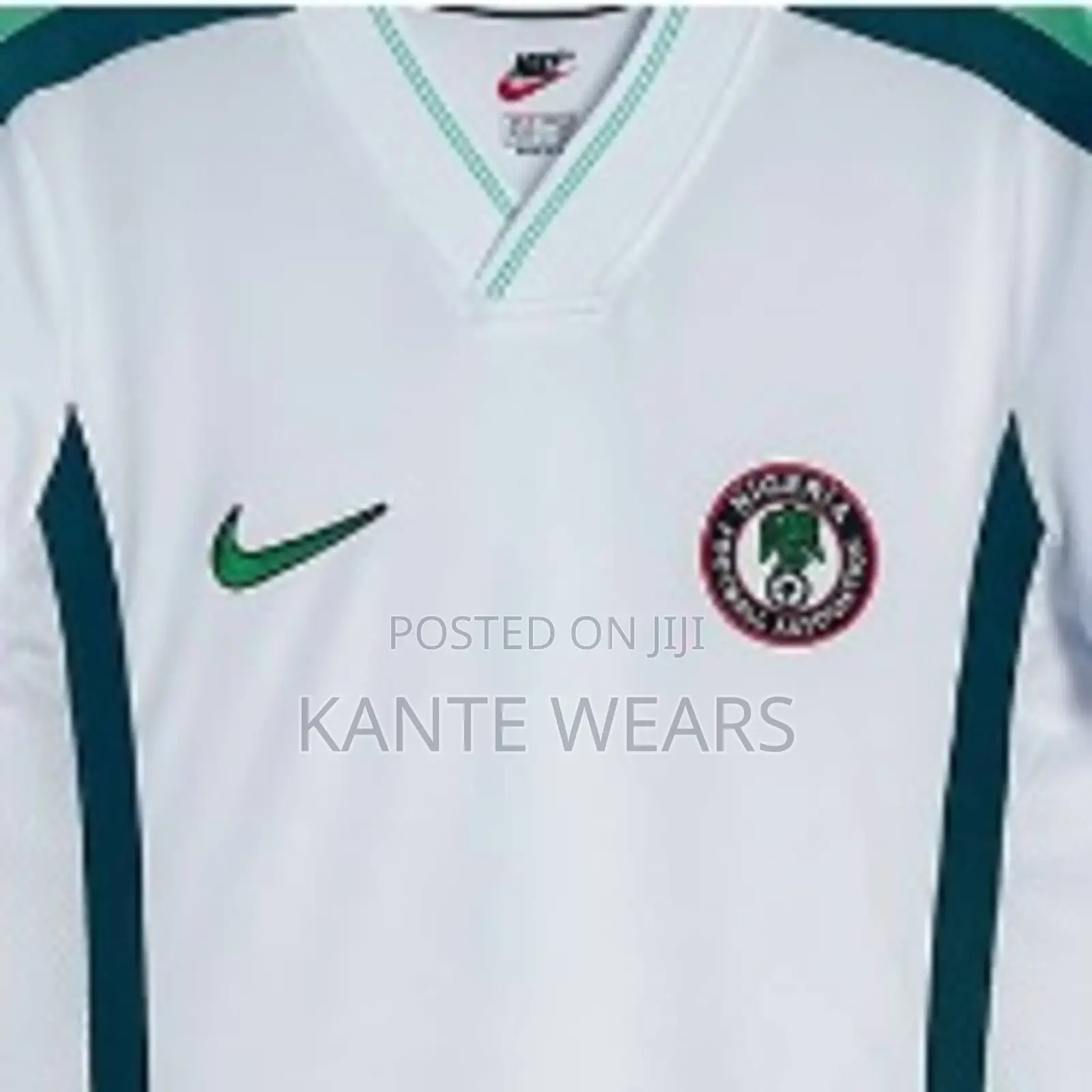 Nike Nigeria 1998 Retro Away Jersey - Classic Design