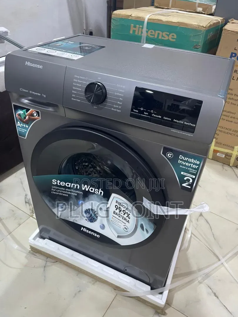Hisense 7kg Front Load Washer Spinner – Perfect for Small Homes