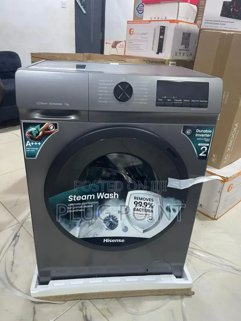 Hisense 7kg Automatic Front Load Washing Machine – Easy to Use