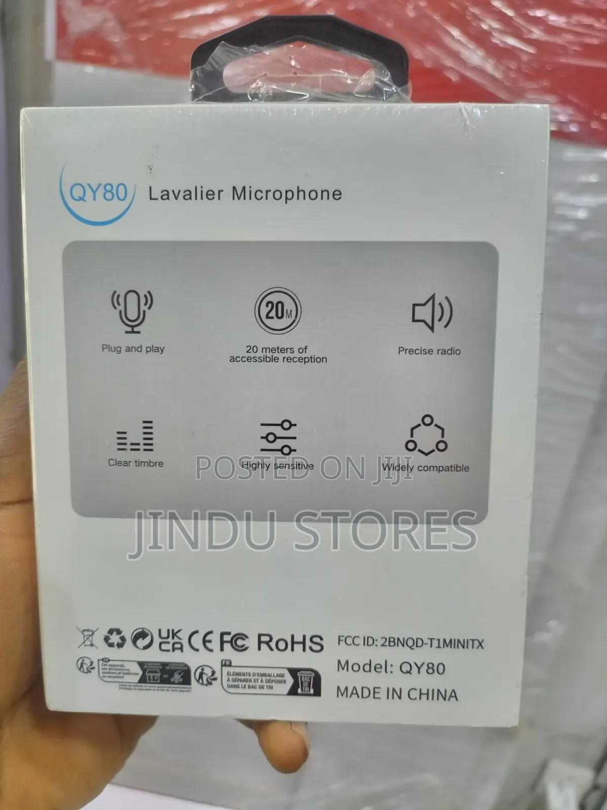Portable Wireless Microphone Qy80