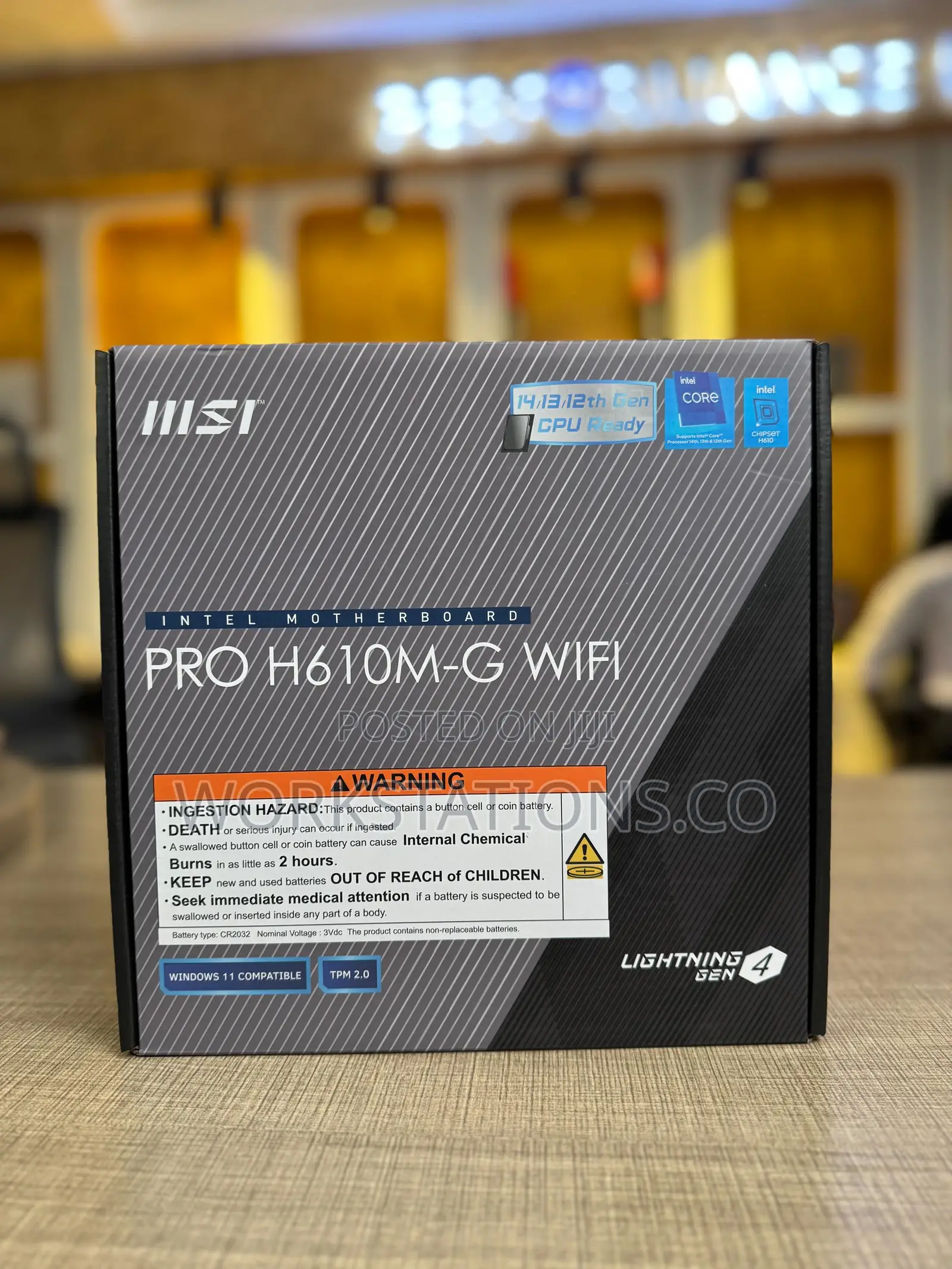 Msi Pro H610m-G Wifi