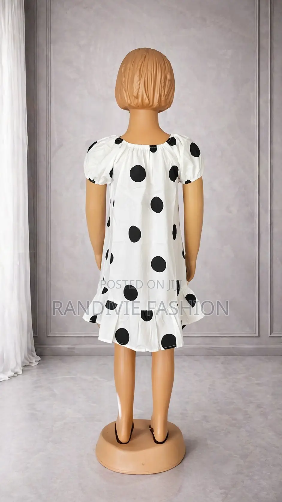 Marline Monroe Baby Dress [White Black]