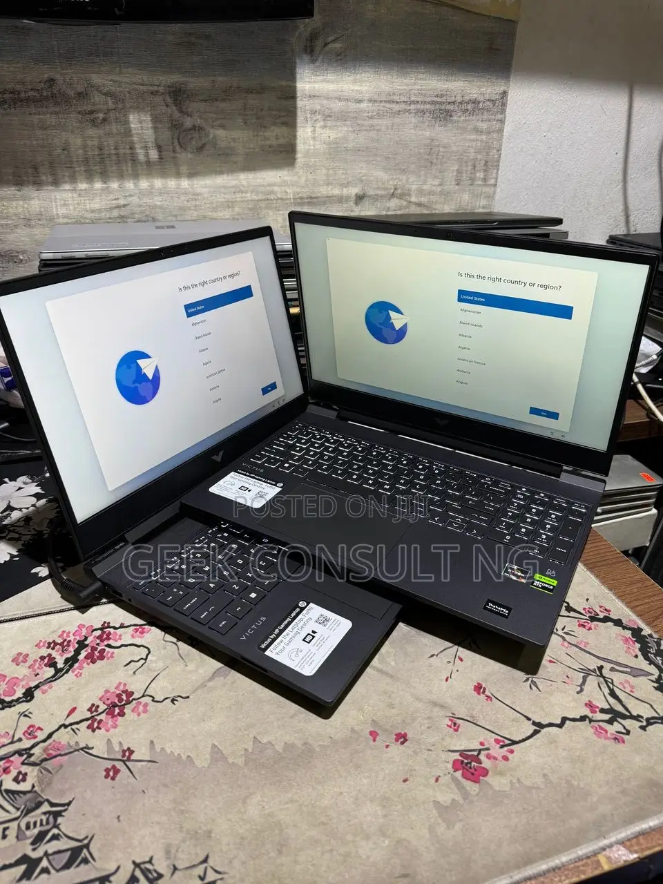 New Laptop HP Victus 15 16GB AMD Ryzen 5 SSD 1T