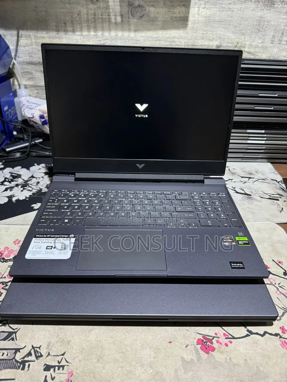 New Laptop HP Victus 15 16GB AMD Ryzen 5 SSD 1T