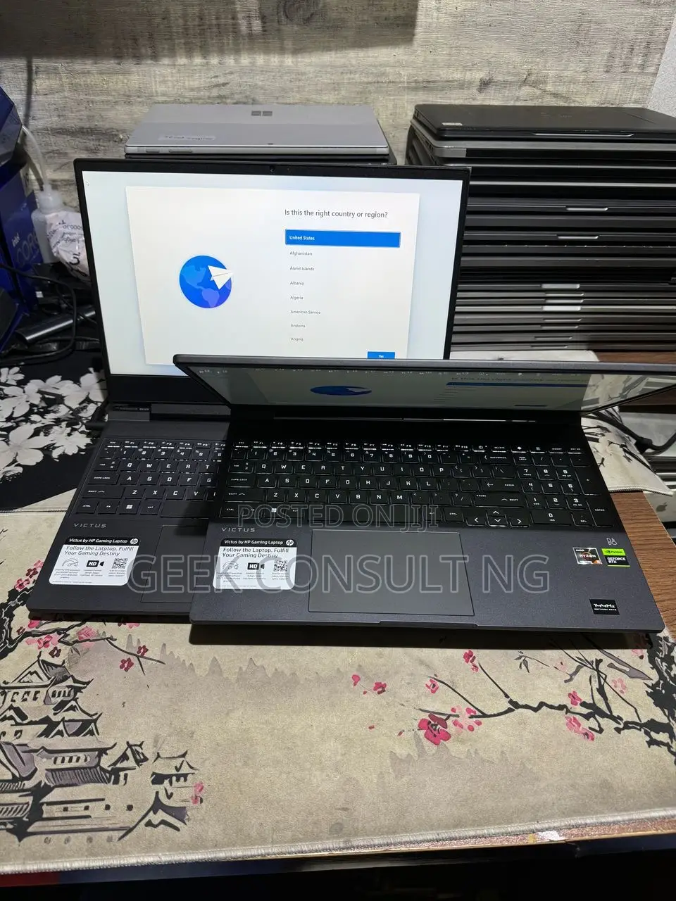 New Laptop HP Victus 15 16GB AMD Ryzen 5 SSD 1T