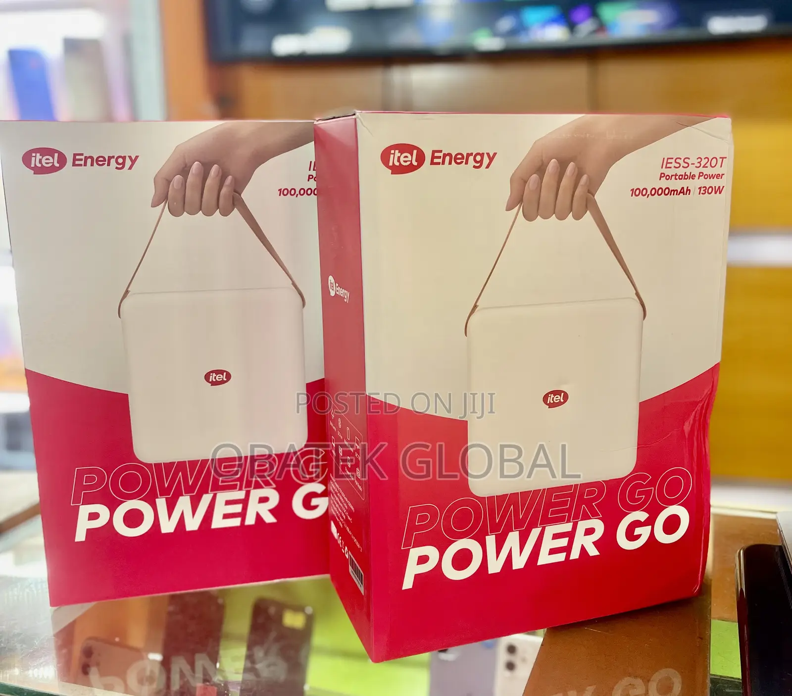 100,000mah Itel Power Go Power Bank