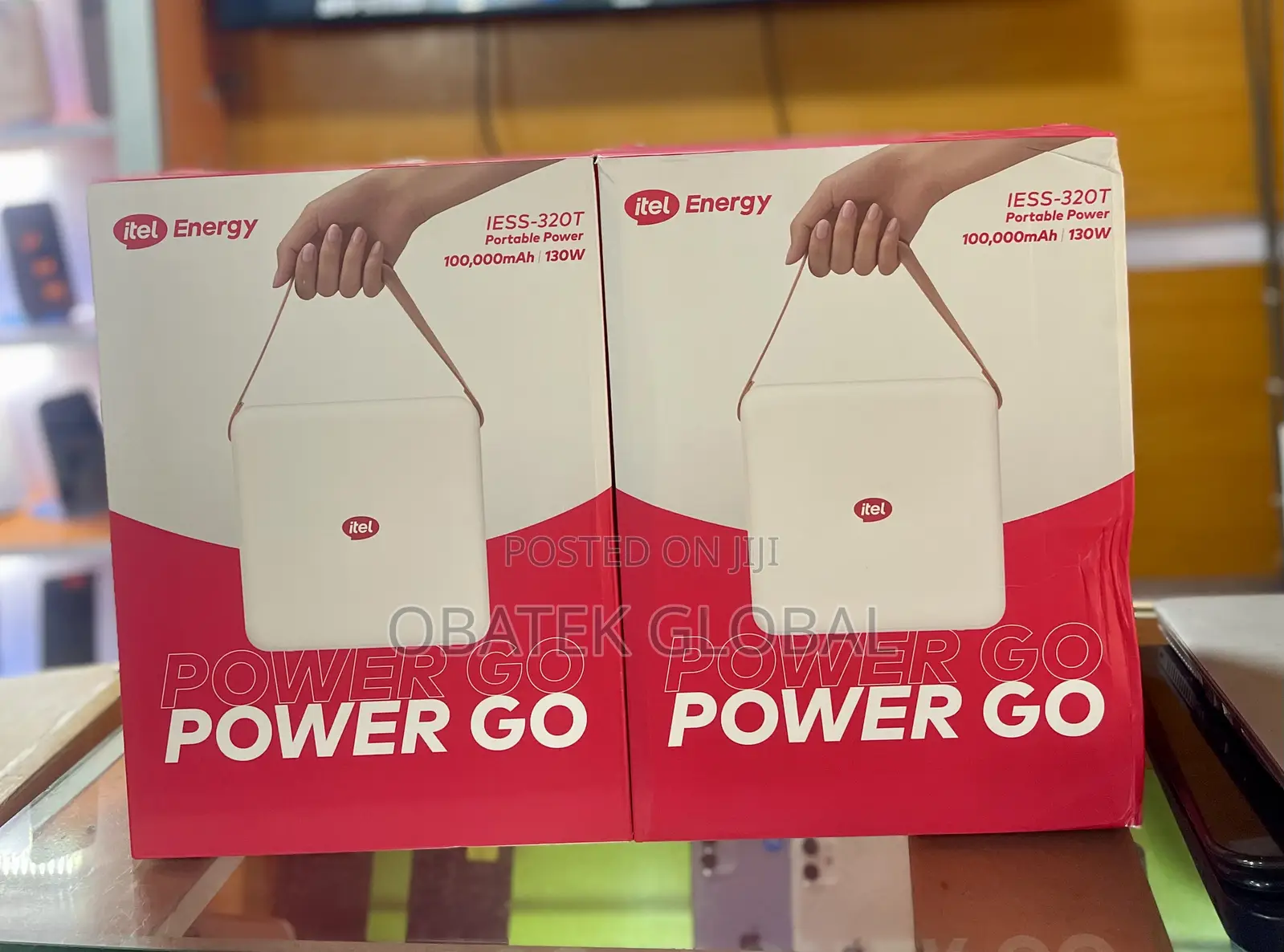 100,000mah Itel Power Go Power Bank