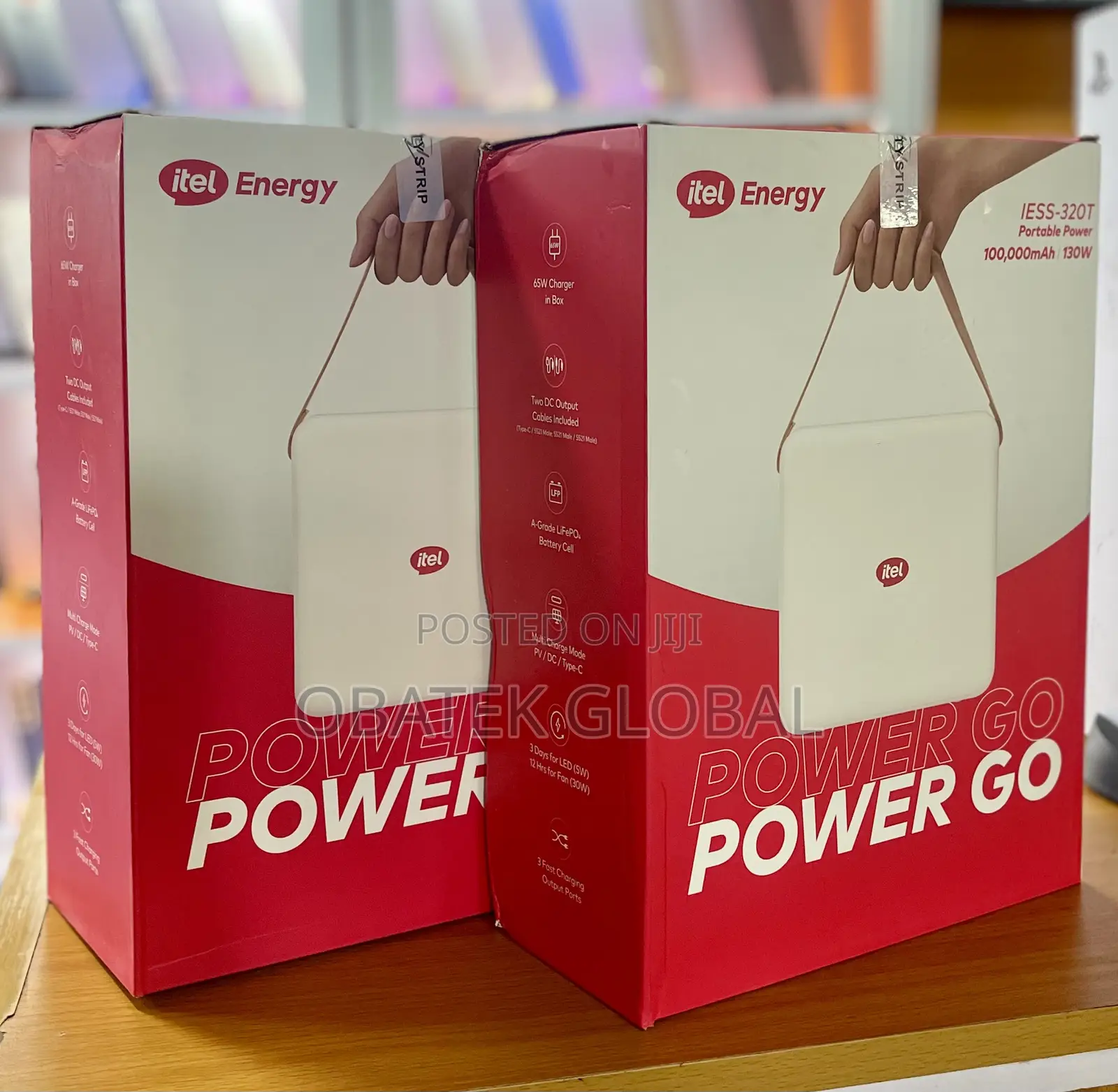 100,000mah Itel Power Go Power Bank