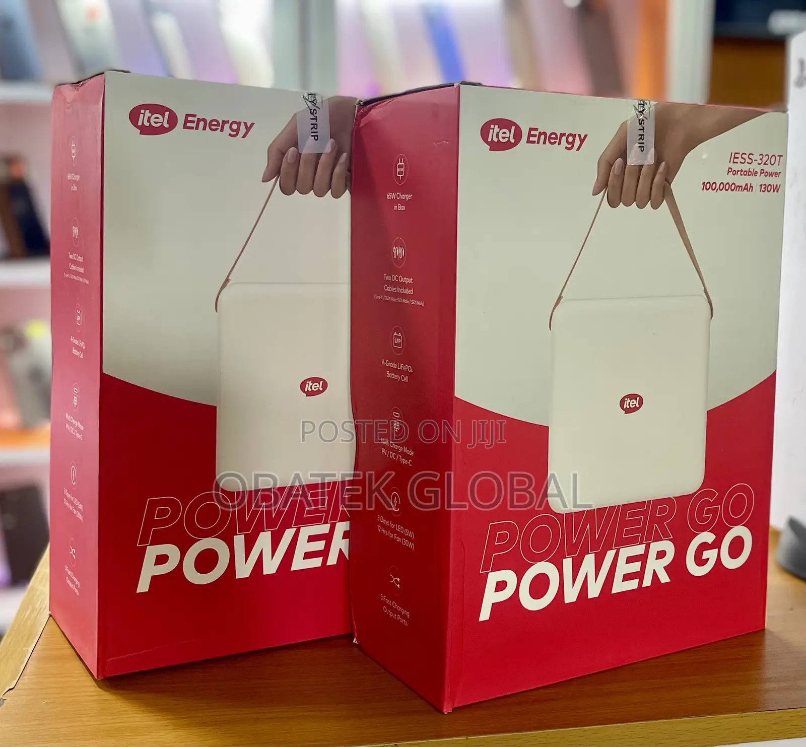 100,000mah Itel Power Go Power Bank