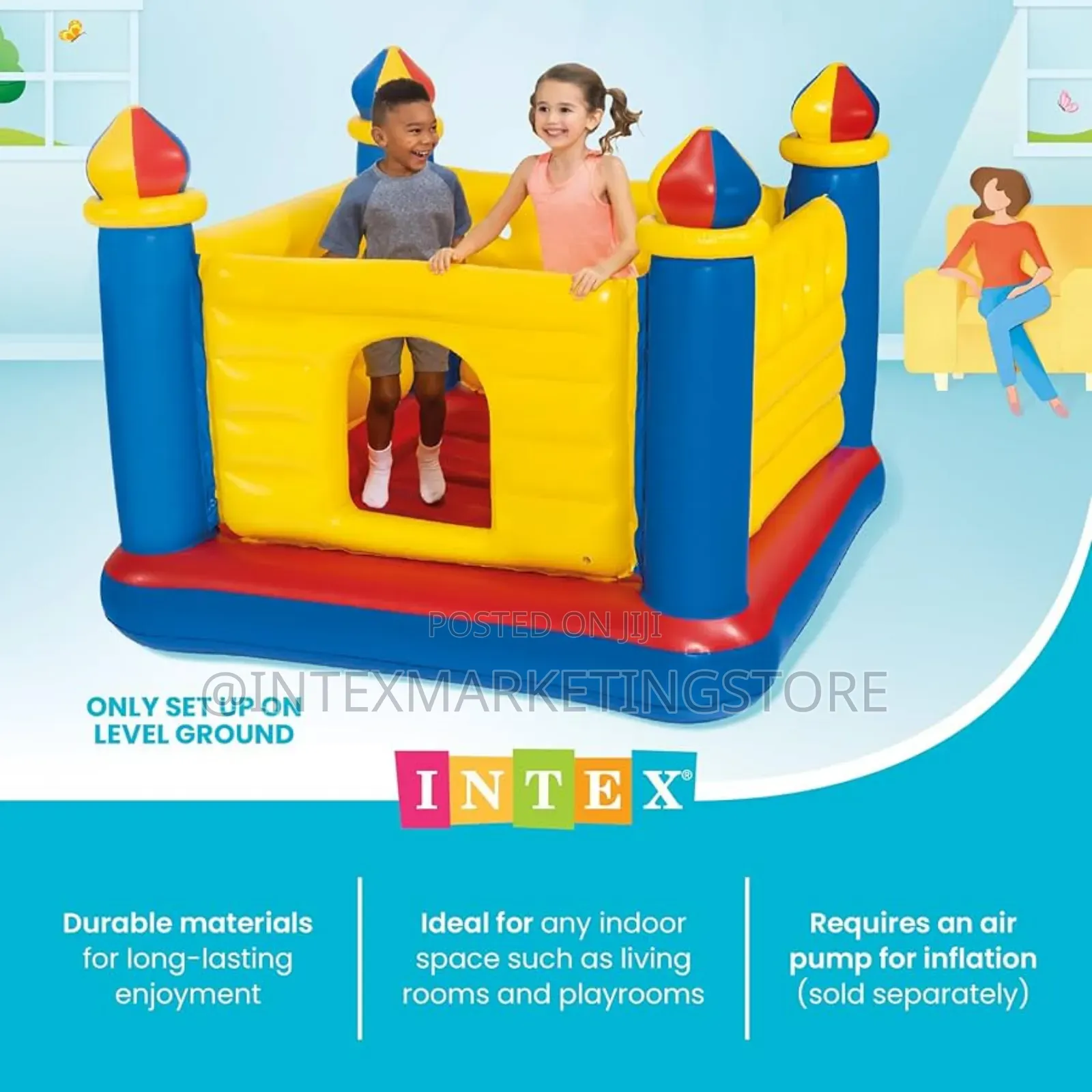 Jump-O-Lene Inflatable Bouncer Castle House