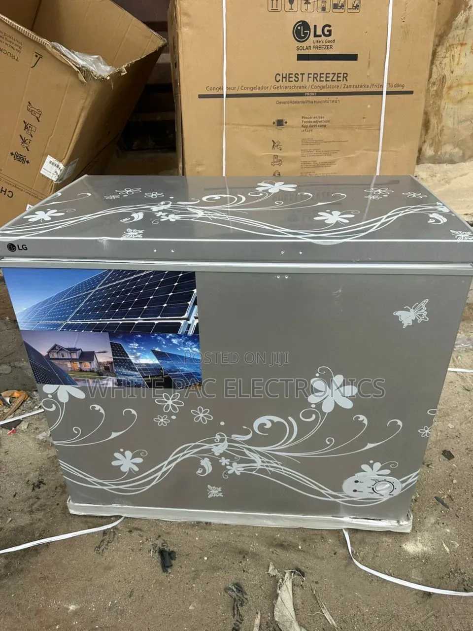 Lg Solar Freezer 400 Litres ( Solar Nepa Gen )Fast Freezing >2 Yrs