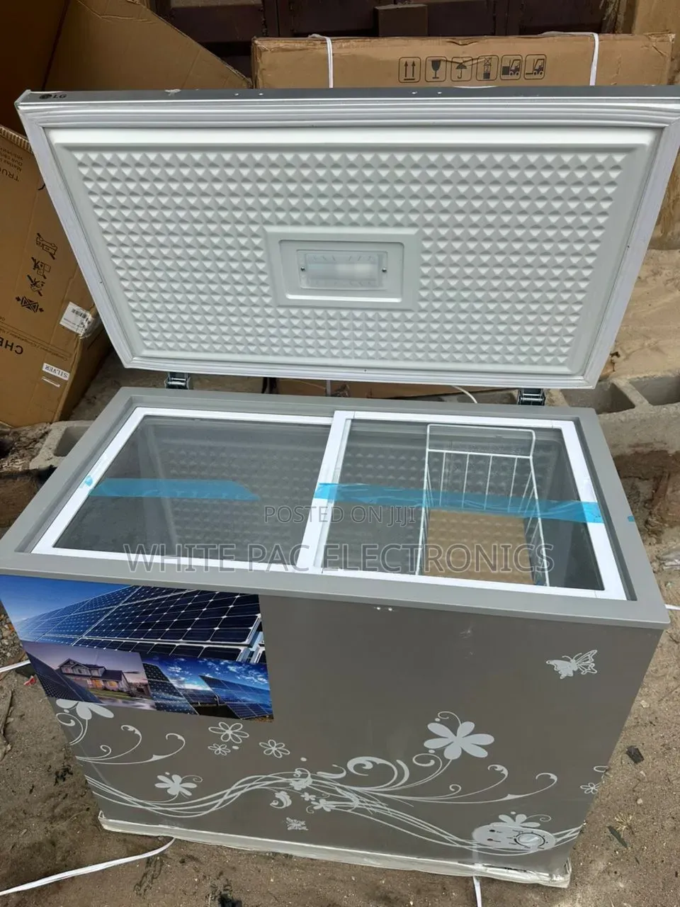 Lg Solar Freezer 400 Litres ( Solar Nepa Gen )Fast Freezing >2 Yrs