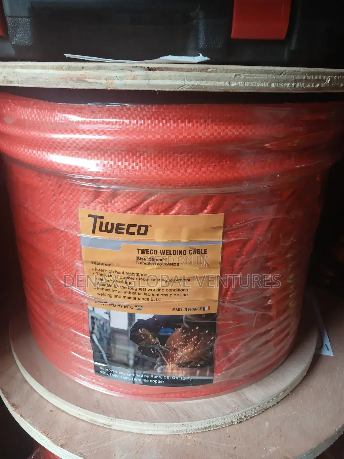 Tweco 35mm Welding Cable 100% Copper