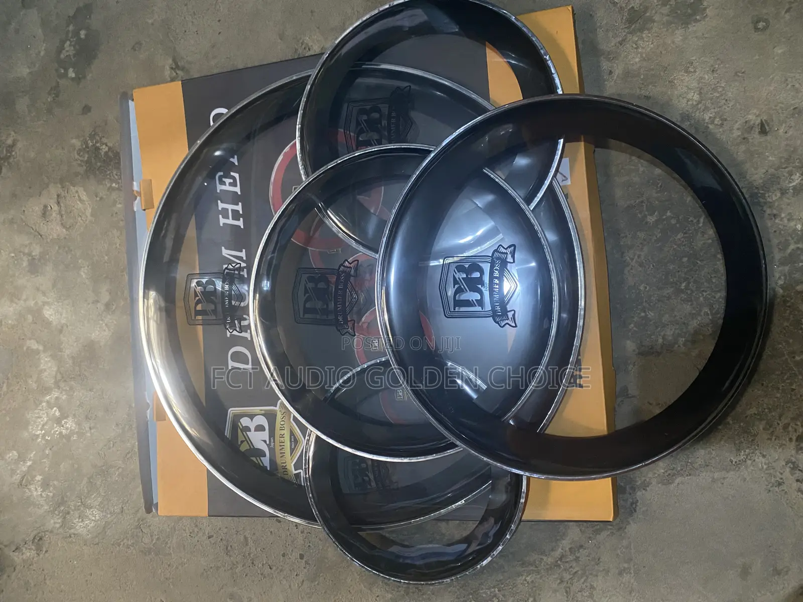 Drummer Boss Drum Heads