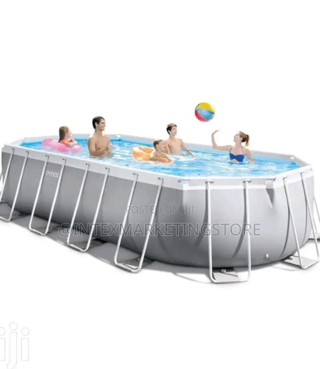 Ntex Prism Frame Oval Pool Set 20ft X 10ft X 48"
