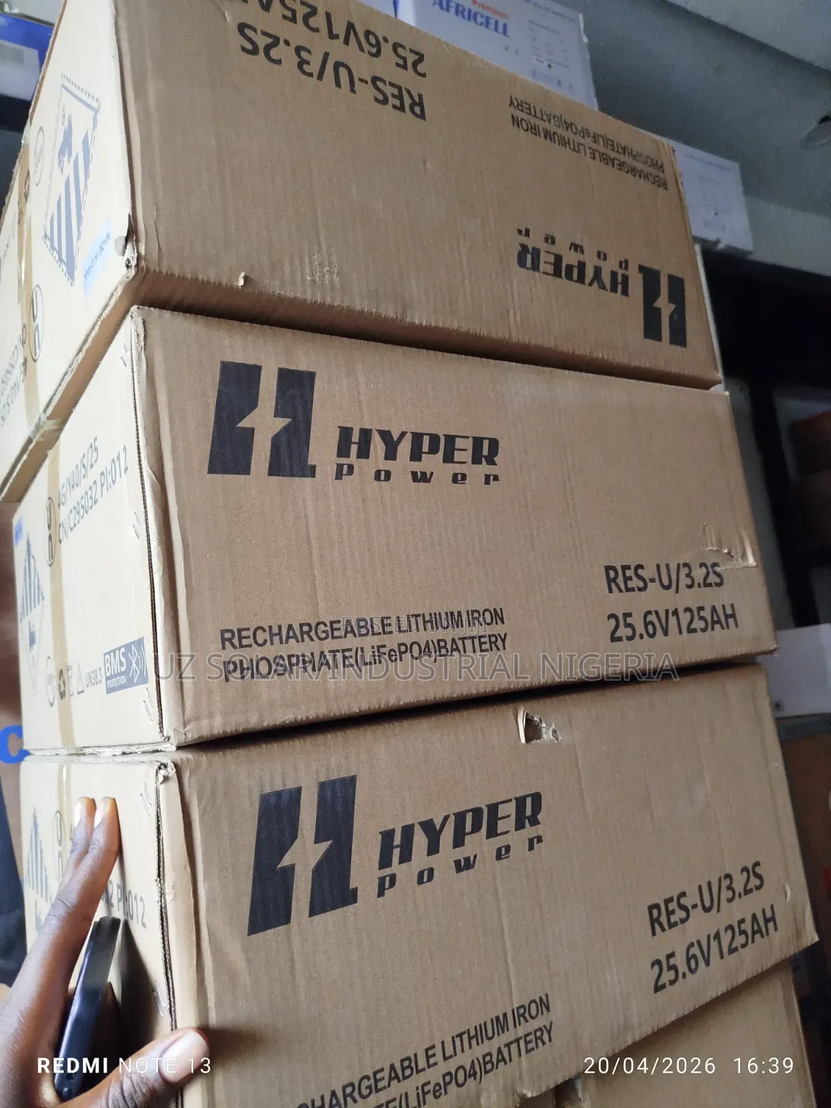 3.2kwh 24v Hyper Power Lithium Battery