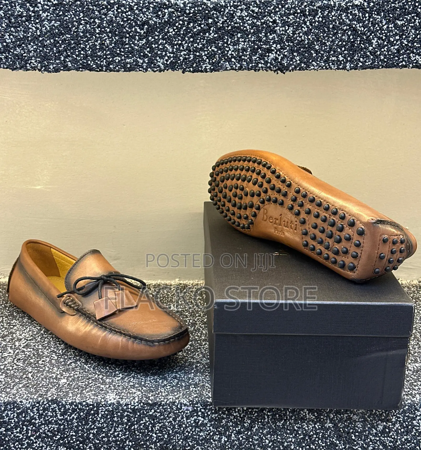 Original Berluti Drivers Shoes