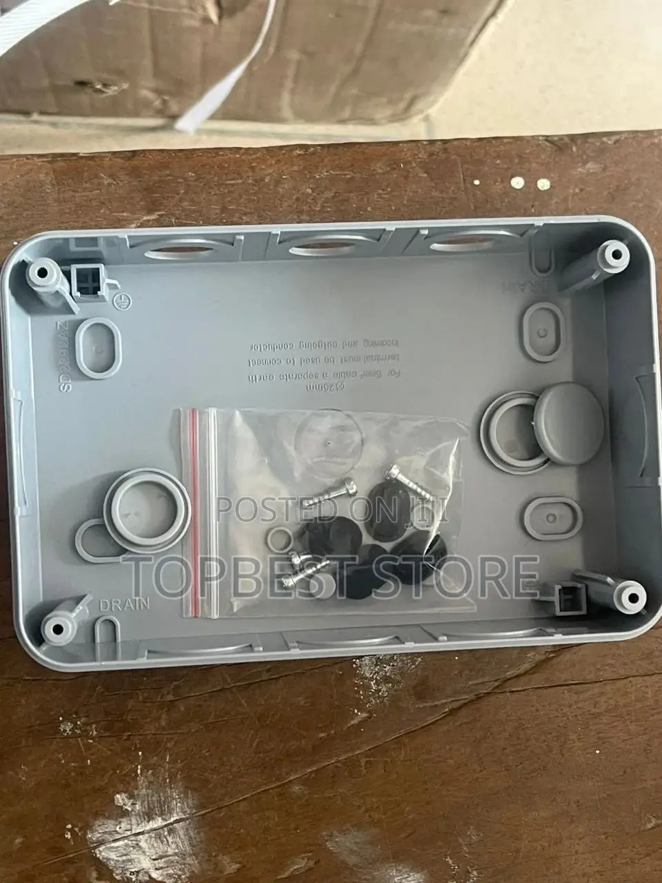 Waterproof Outdoor 13a Twin Double Socket Outside Used