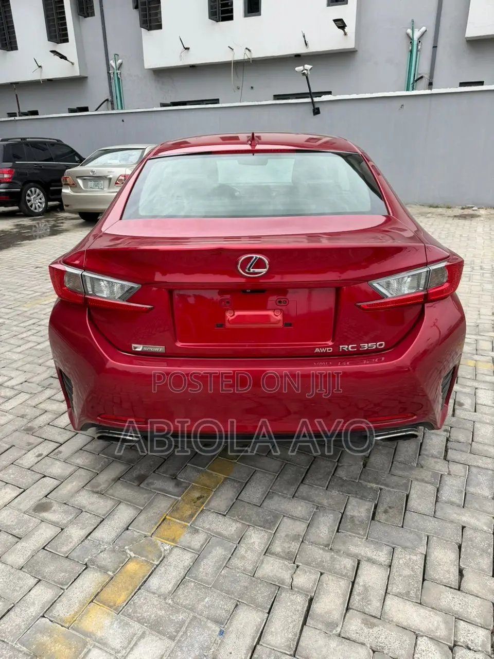 Lexus RC 2015 Red