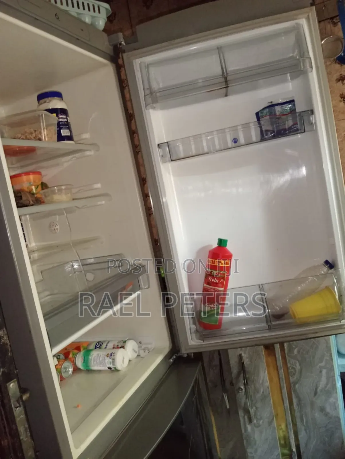 Whirlpool 6.5ft Tall Fridge and Freezer