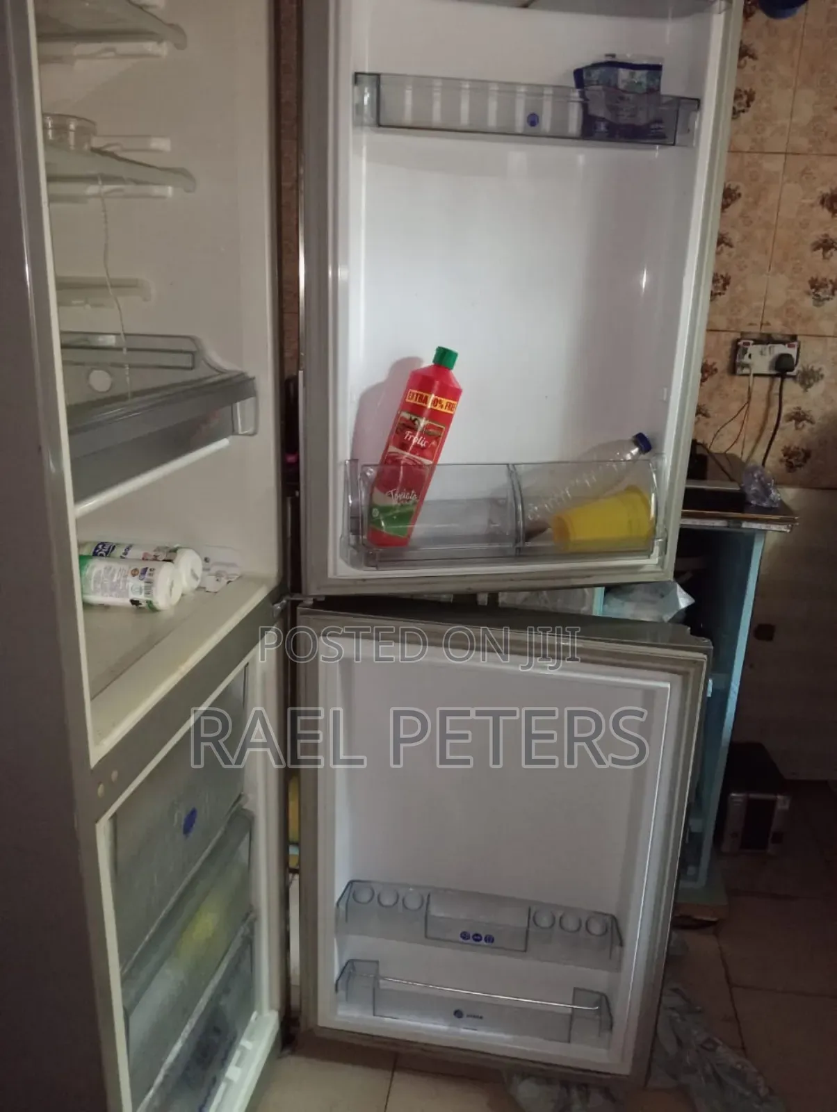 Whirlpool 6.5ft Tall Fridge and Freezer