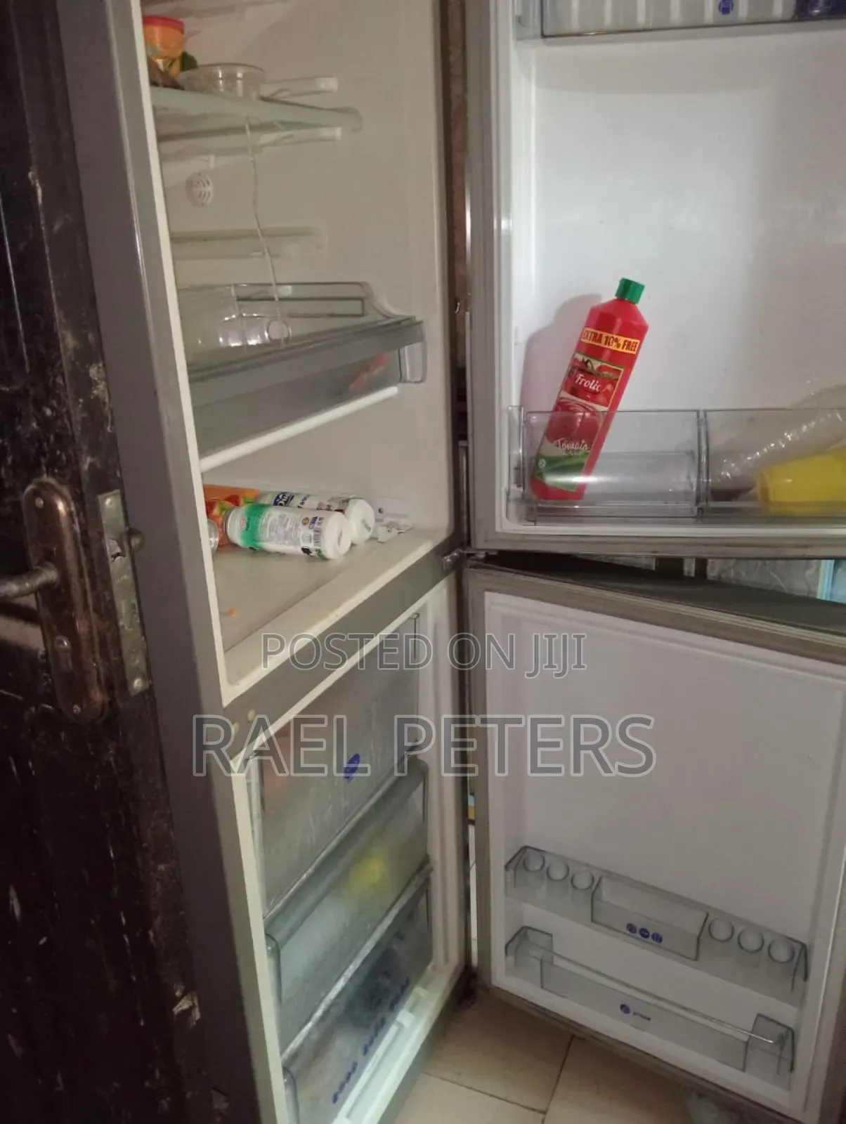 Whirlpool 6.5ft Tall Fridge and Freezer