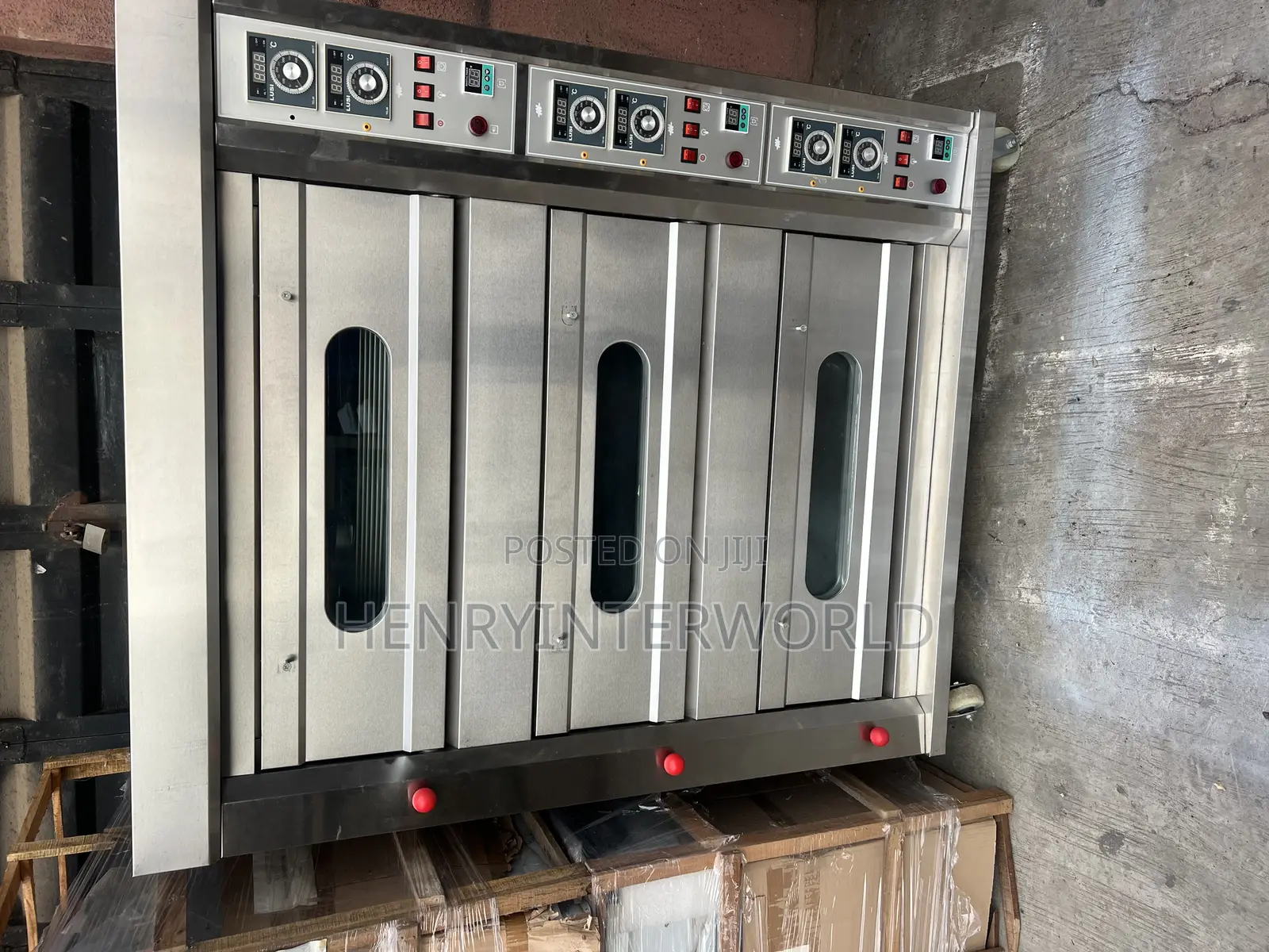 6 Trays Gas Oven
