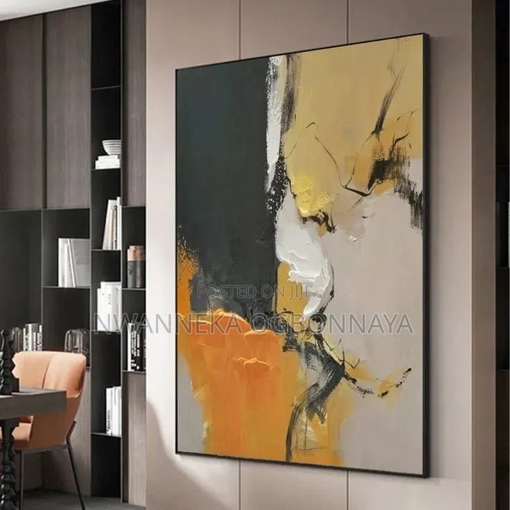 Large Abstract Geometric Printing