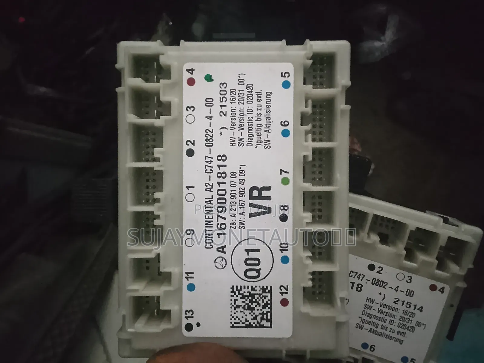 Mercedes Benz 167 Gle Door Module