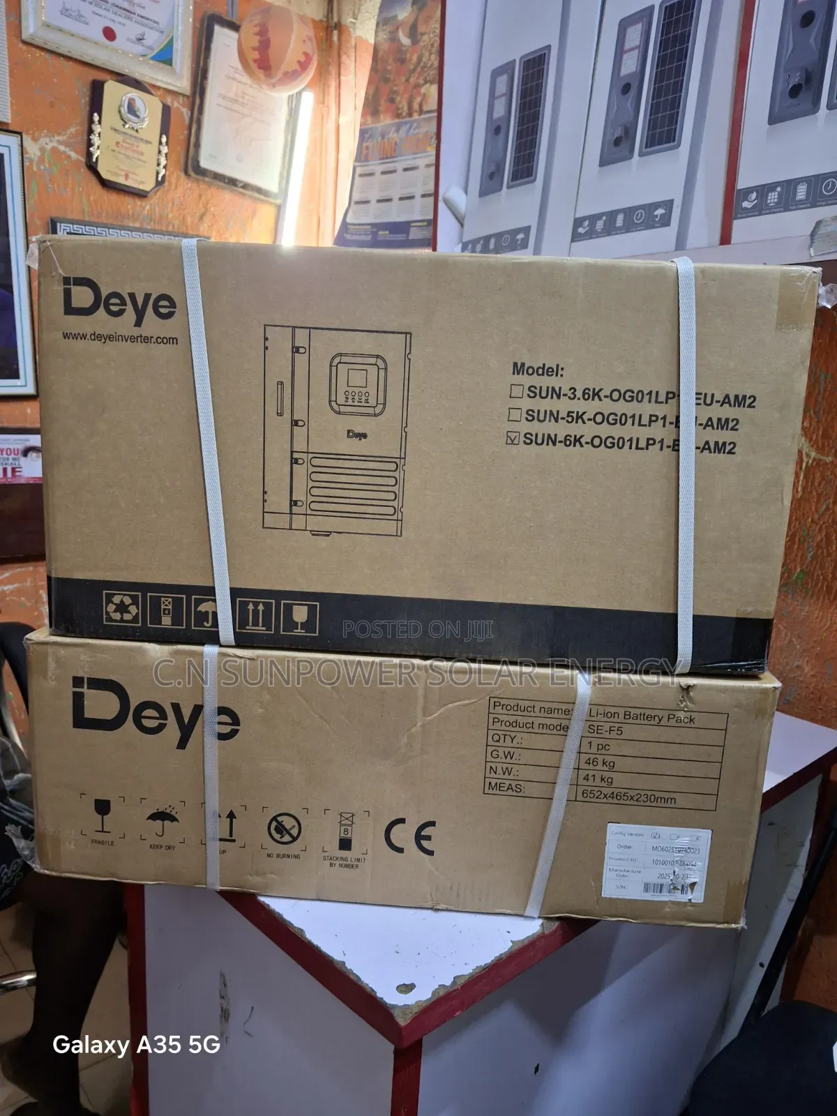 6kva/48v Deye Hybrid Solar Inverter