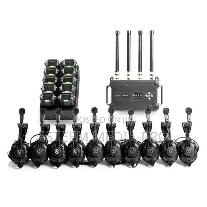 Hollyland Solidcom H1-10s 10-Person Noise Cancelling Headset Intercom