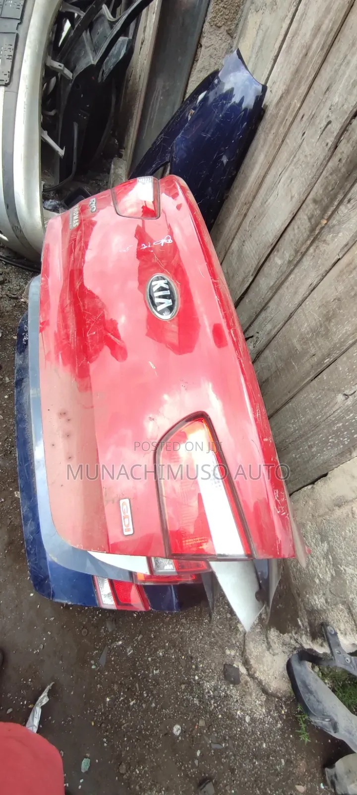 Complete Back Boot Kia Rio 2012