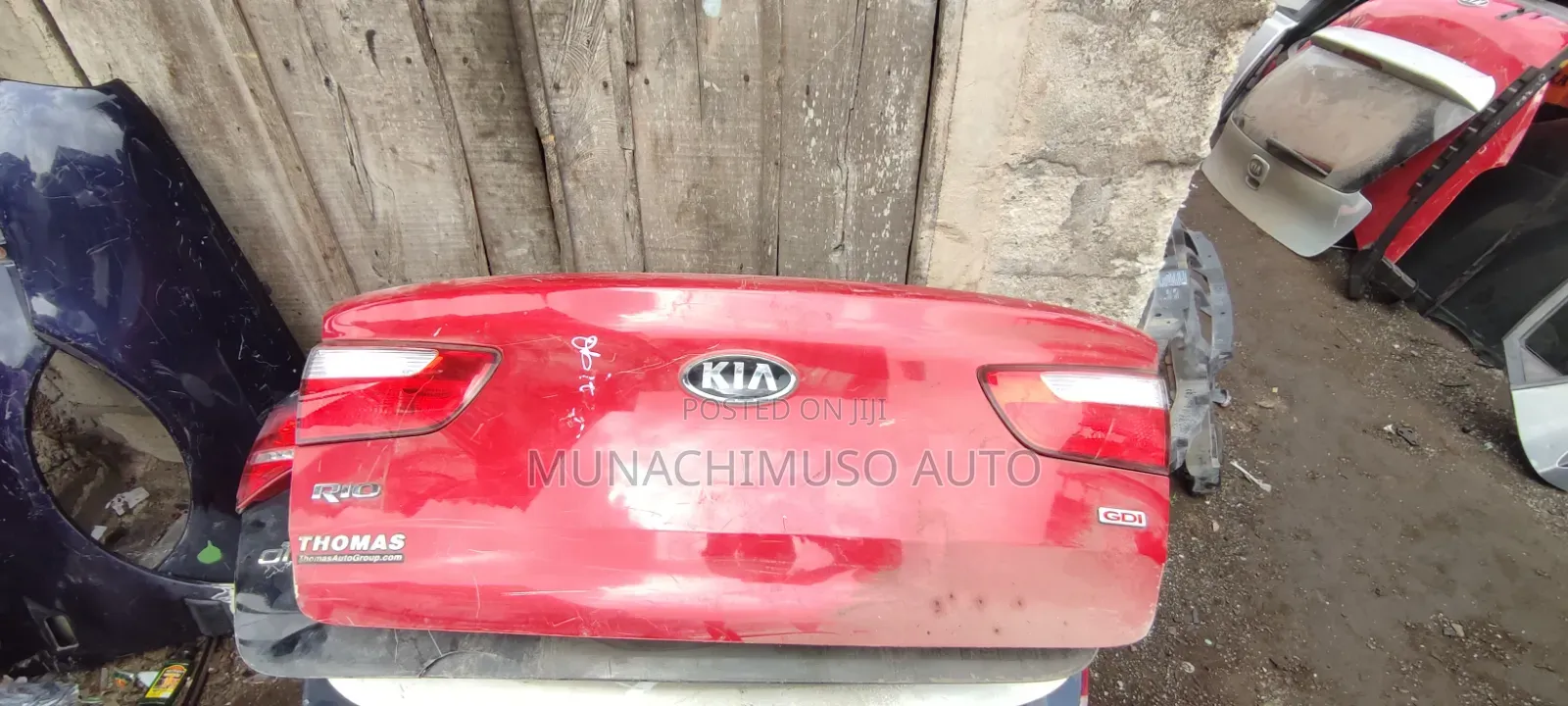 Complete Back Boot Kia Rio 2012