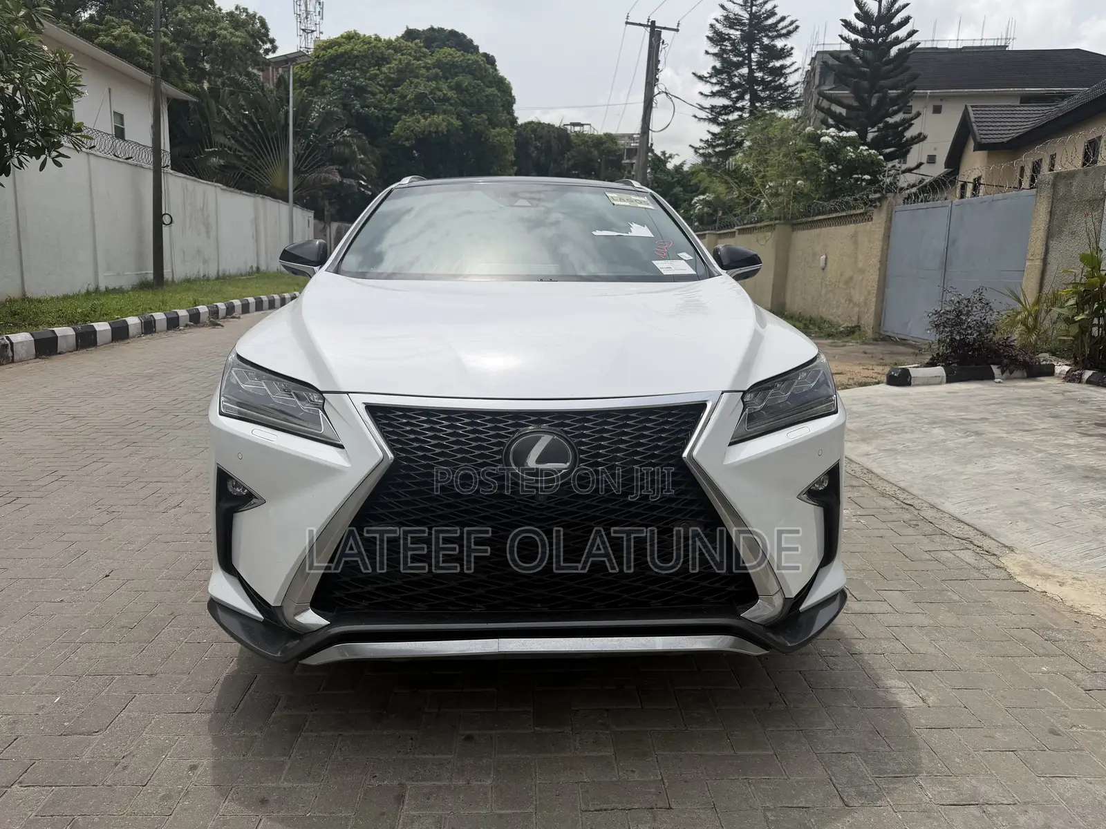 Lexus RX 350 F Sport AWD 2017 White