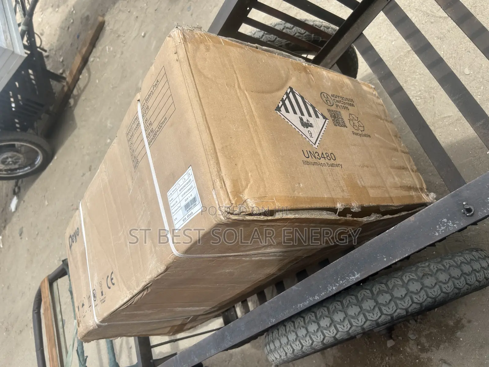 16kwh Deye Lithium Ion Battery