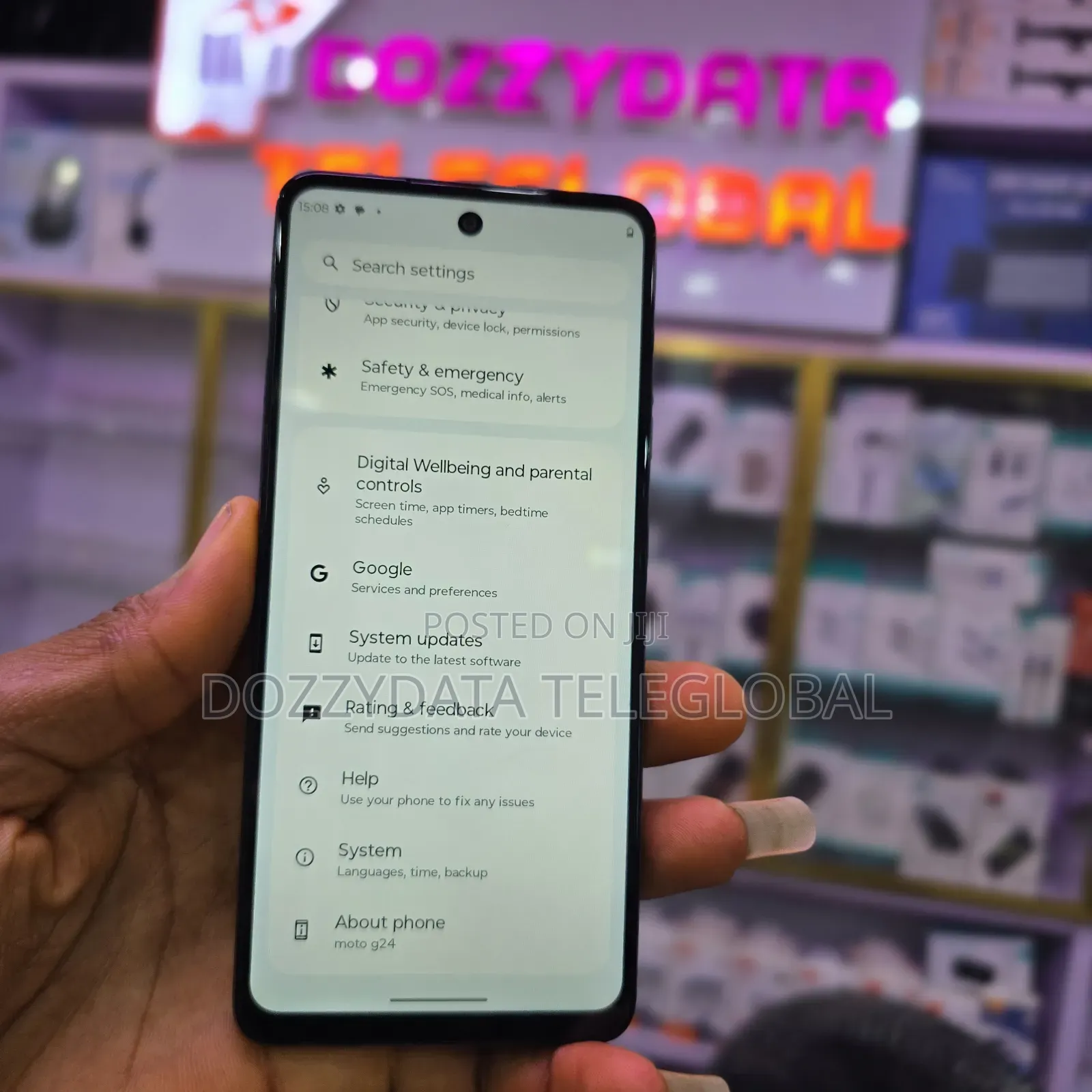 Motorola Moto G24 128 GB Black