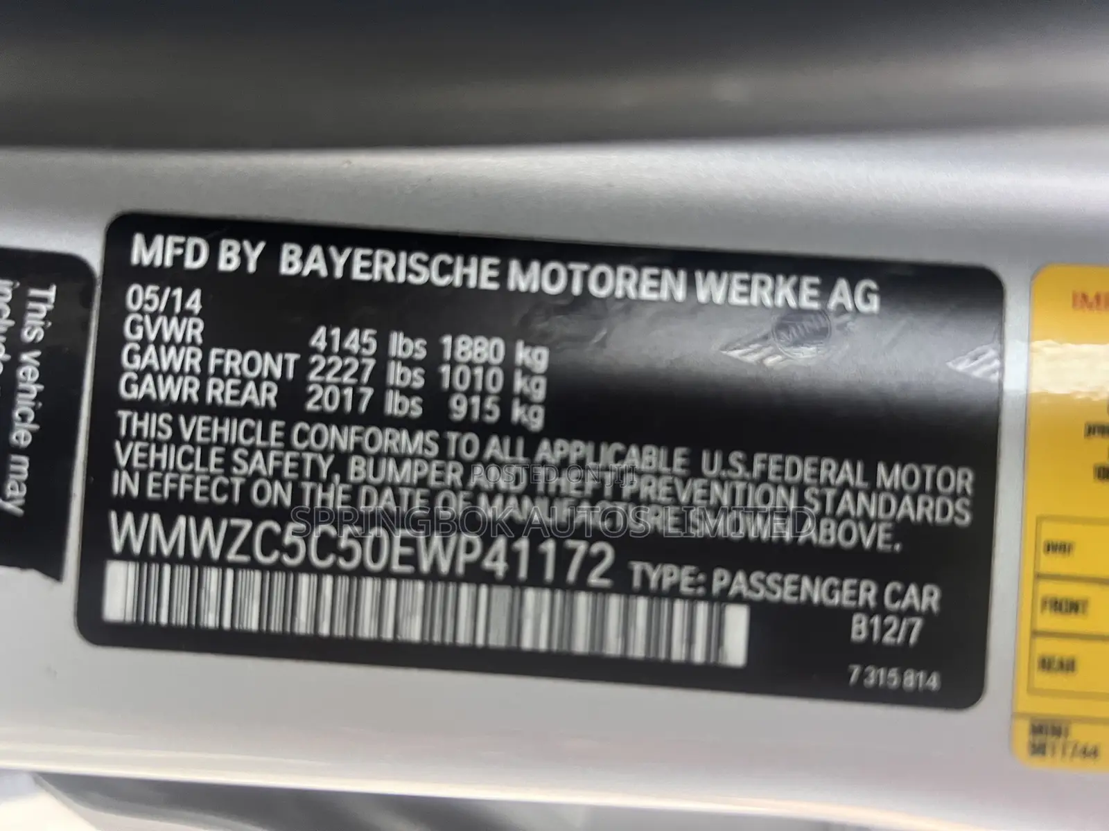 Mini Countryman Cooper S FWD 2014 Silver
