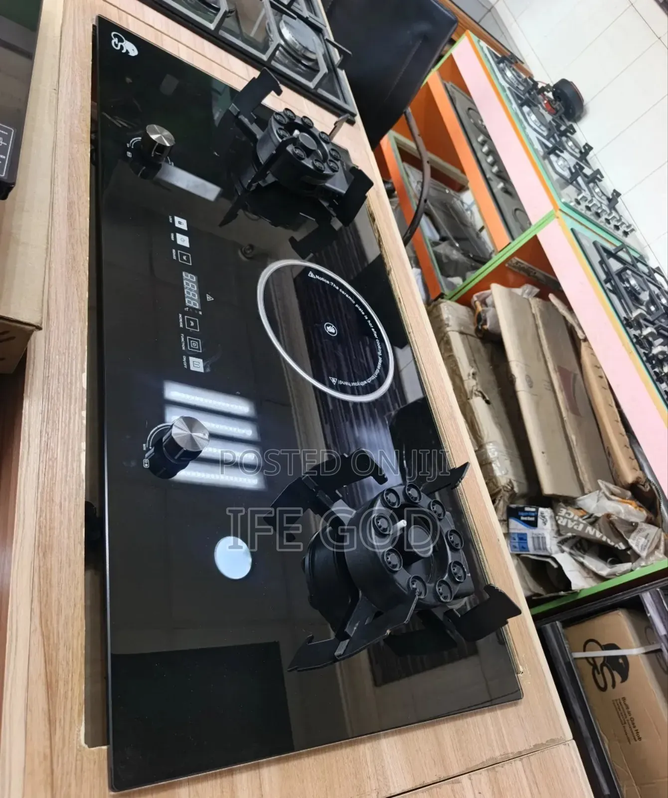 Original Gs Built-in Digital Display Timer Flips Up 2+1 Gas Ele