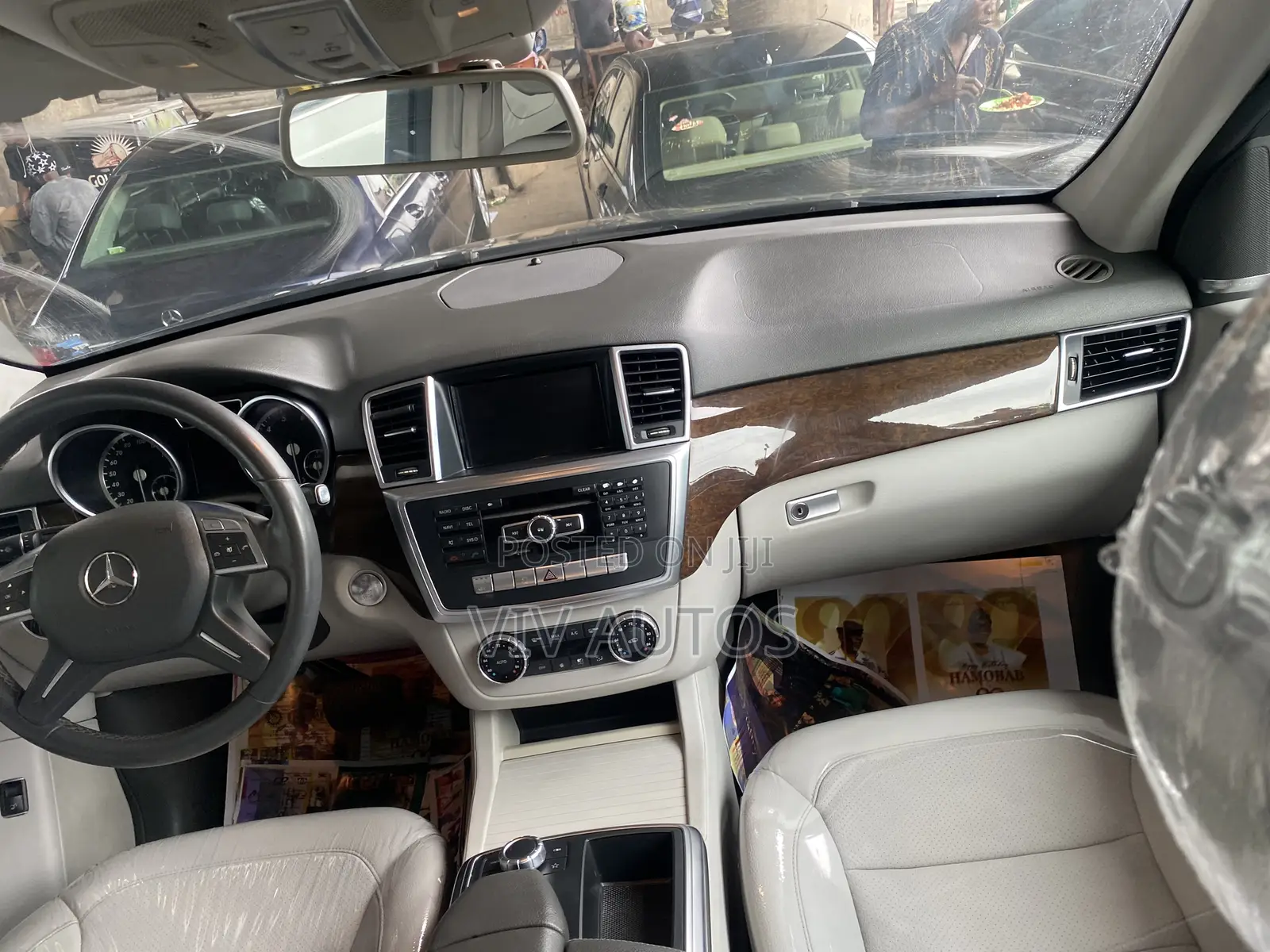 Mercedes-Benz M Class ML350 4MATIC 4dr SUV AWD (3.5L 6cyl 7A) 2014 Gray