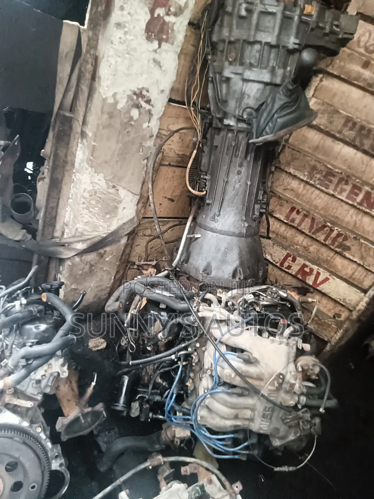 Nissan Frontier 2003 Engine and Transmission.
